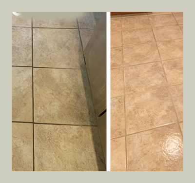 tile cleaning before-and after
